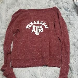 Texas A&M long sleeve shirt.